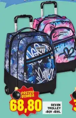 Risparmio Casa Seven trolley boy girl offerta