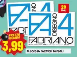 Risparmio Casa Blocco F4 Fabriano offerta