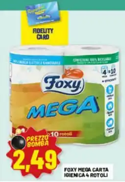 Risparmio Casa Foxy Mega carta igienica offerta