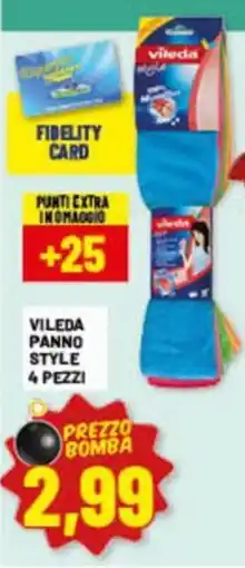 Risparmio Casa Vileda panno style offerta