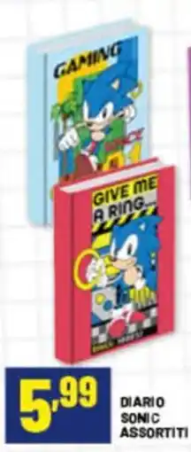 Risparmio Casa Diario Sonic assortiti offerta