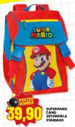 Risparmio Casa Super Mario zaino estensibile standard offerta