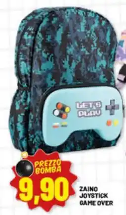 Risparmio Casa Zaino Joystick Game Over offerta