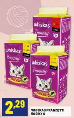 Risparmio Casa Whiskas Pranzetti offerta