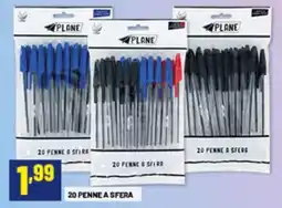 Risparmio Casa Penne a sfera Plane offerta
