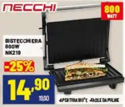 Risparmio Casa Bistecchiera Necchi offerta