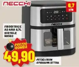 Risparmio Casa Friggitrice ad aria digitale Necchi offerta