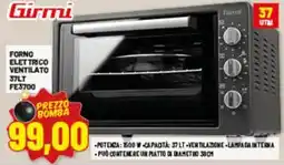 Risparmio Casa Forno elettrico ventilato Girmi offerta