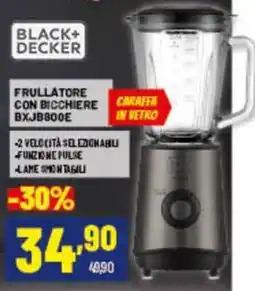 Risparmio Casa Frullatore Black+Decker con bicchiere offerta