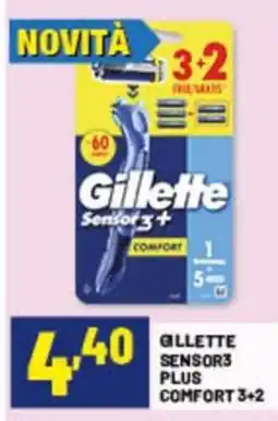 Risparmio Casa Gillette Sensor3 Plus Comfort offerta