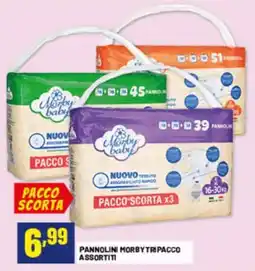 Risparmio Casa Pannolini Morbytripacco assortiti offerta