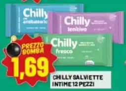 Risparmio Casa Chilly salviette intime offerta