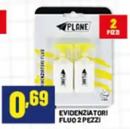 Risparmio Casa Plane evidenziatori fluo offerta