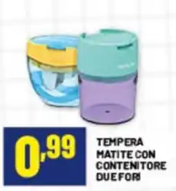 Risparmio Casa Tempera matite con contenitore offerta