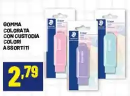 Risparmio Casa Gomma colorata con custodia offerta