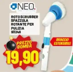 Risparmio Casa Neo roto scrubber spazzola rotante per pulizia offerta