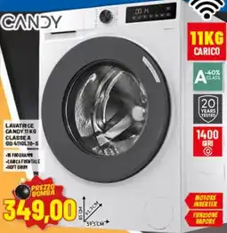 Risparmio Casa Lavatrice Candy 11 kg offerta