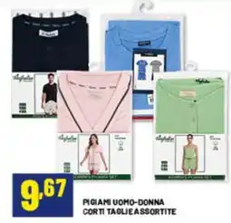 Risparmio Casa Pigiama uomo-donna offerta