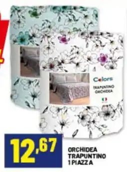 Risparmio Casa Colors trapuntino orchidea offerta