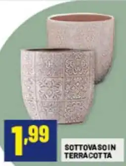 Risparmio Casa Sottovaso in terracotta offerta