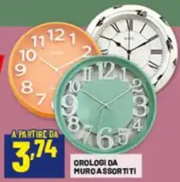 Risparmio Casa Orologi da muro assortiti offerta