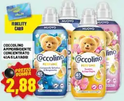 Risparmio Casa Coccolino ammorbidente concentrato offerta
