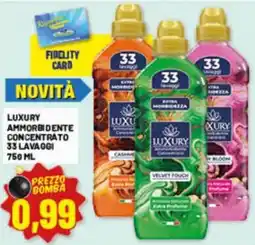 Risparmio Casa Luxury ammorbidente concentrato offerta