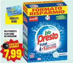 Risparmio Casa bio Presto Total offerta
