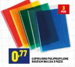 Risparmio Casa Copri libro polipropilene offerta