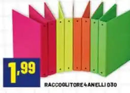 Risparmio Casa Raccoglitore 4 anelli d30 offerta