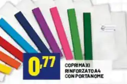 Risparmio Casa Coprimaxi rinforzato a4 con portanome offerta