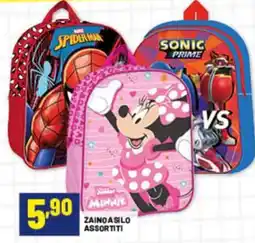 Risparmio Casa Zaino asilo assortiti offerta