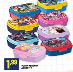 Risparmio Casa Porta merenda assortiti offerta