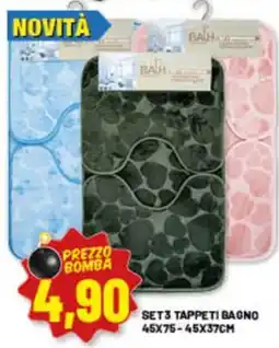 Risparmio Casa Tappeti bagno Bath offerta