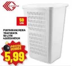 Risparmio Casa Portabiancheria traforata Cessini offerta