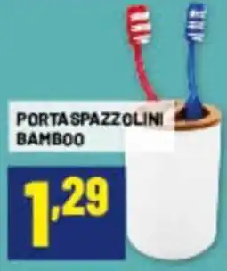 Risparmio Casa PortaspaZZolini bamboo offerta