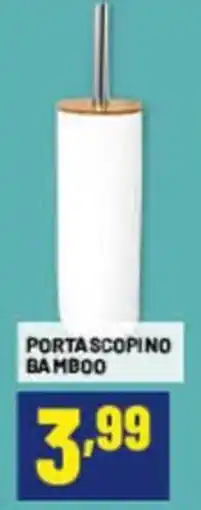 Risparmio Casa Portascopino bamboo offerta