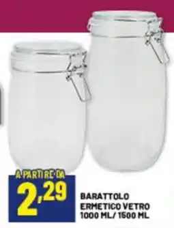 Risparmio Casa Barattolo ermetico vetro offerta