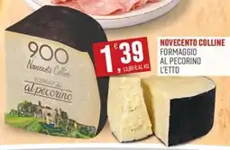 Maxipiù Novecento Colline Formaggio al Pecorino offerta
