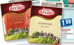 Maxipiù Borgo arcato affettati salumi/formaggi offerta