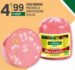 Tutto Risparmio Cash&Carry Casa Modena Mortadella con pistacchio offerta