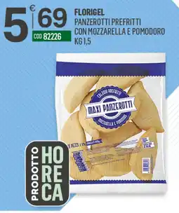 Tutto Risparmio Cash&Carry Florigel panzerotti prefritti con mozzarella e pomodoro offerta