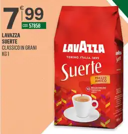 Tutto Risparmio Cash&Carry Lavazza Suerte Classico in grani offerta