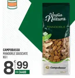 Tutto Risparmio Cash&Carry Campobasso mandorle sgusciate offerta