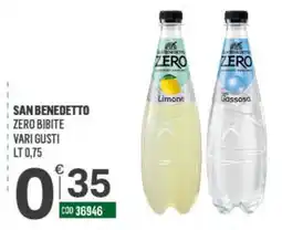 Tutto Risparmio Cash&Carry San Benedetto Zero Bibite offerta