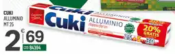 Tutto Risparmio Cash&Carry Cuki Alluminio offerta