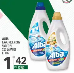 Tutto Risparmio Cash&Carry Alba Lavatrice Activ offerta