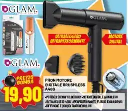 Risparmio Casa Glam Phon motore digitale brushless A400 offerta