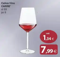 Docks Cash&Carry Carre Calice Vino offerta