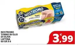 Il Centro Superstore Nostromo tonno in olio di oliva offerta